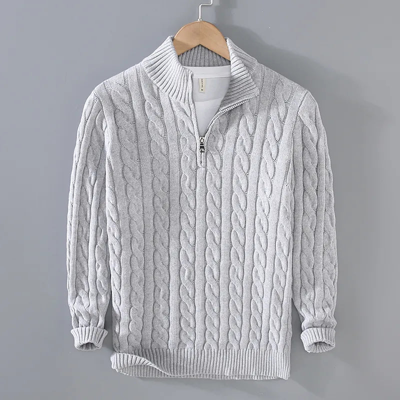 Matteo Cotton Sweater - Aries x Rose