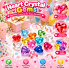 Colourful Heart Crystal Gems Play Set