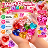 Colourful Heart Crystal Gems Play Set