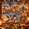 6-Piece DIY Christmas Diamond Art Ornament Kit