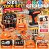 Little Builder Kids Tool Set with Electric Drill & Backpack