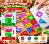 42-Piece Magnetic Tiles Travel Building Set