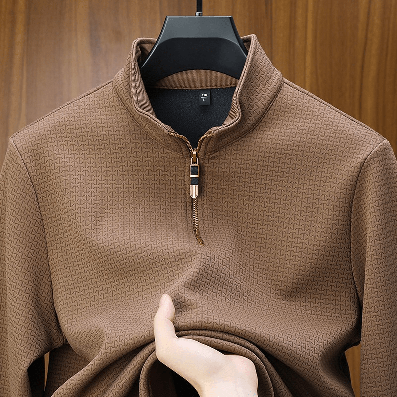 Orrin Quarter - Zip Sweater - Aries x Rose