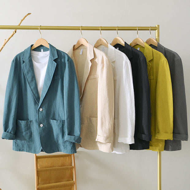 Beaumont Men's Linen Blazer