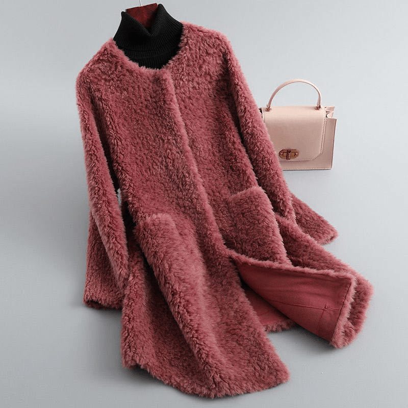 Avery Shearling Coat - Aries x Rose