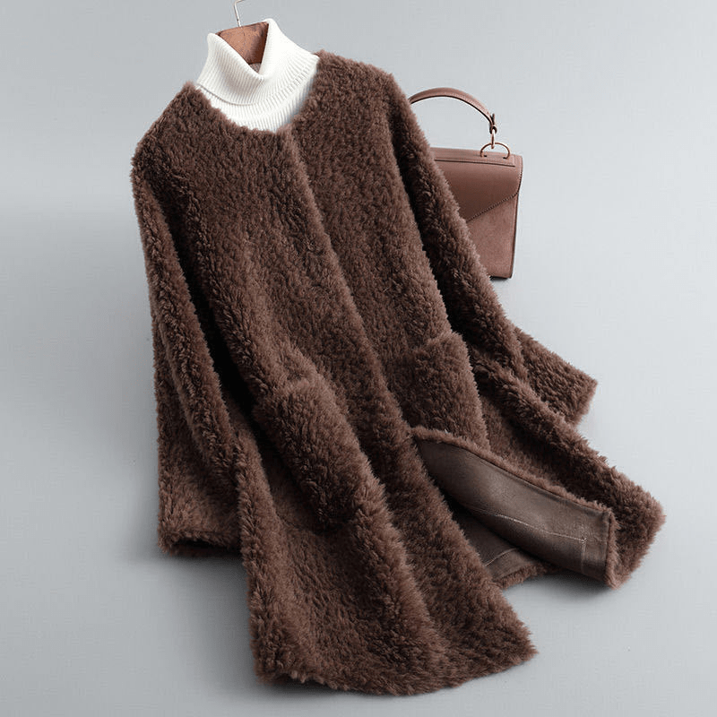 Avery Shearling Coat - Aries x Rose