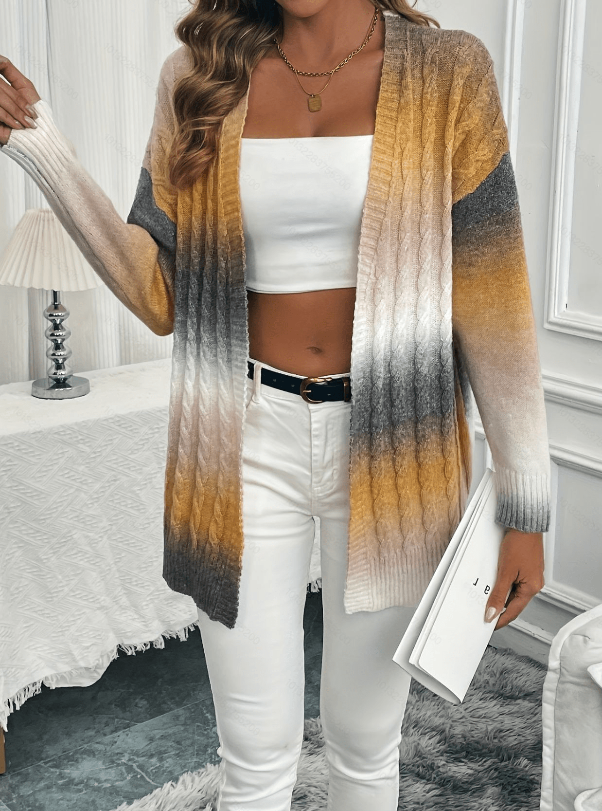 Serene Aurora Ombre Cardigan - Aries x Rose