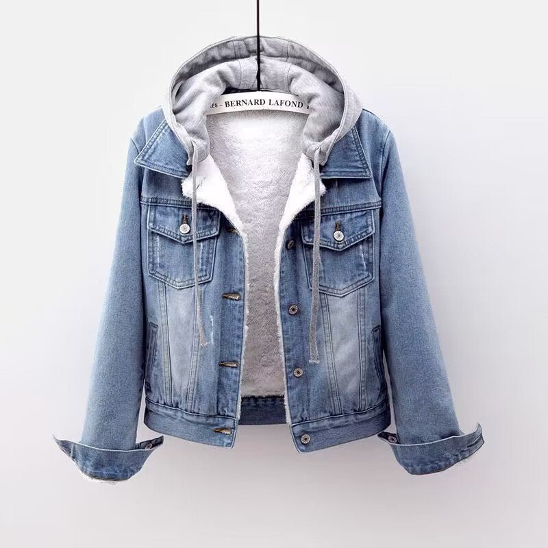 Everly Sherpa Denim Jacket - Aries x Rose