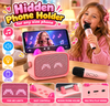 Mini Kids Karaoke Speaker Set with Wireless Microphones & LED Lights