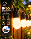 Smart RGB Outdoor String Lights with App & Voice Control