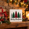 Merry Christmas Wooden Tabletop Sign