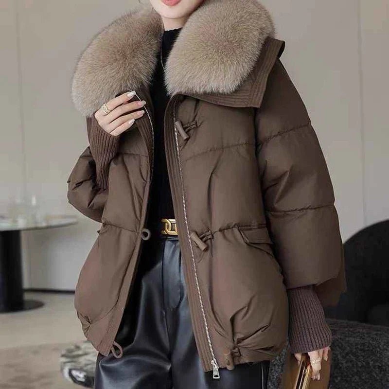Luvora Fur - Collar Coat - Aries x Rose