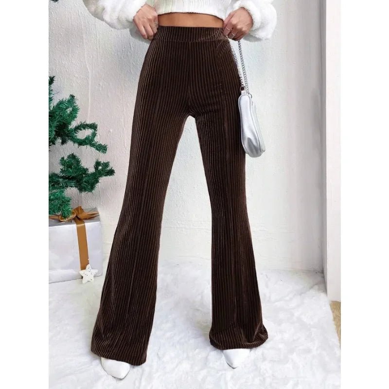 Velmara Velvet Bell Bottoms - Aries x Rose