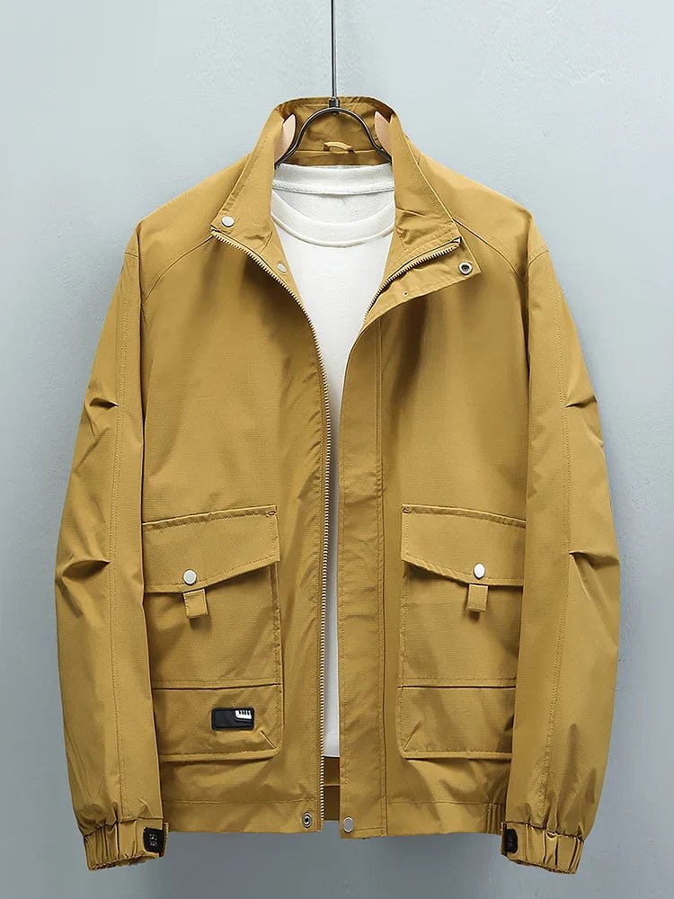 Ardenor Stand Collar Men's Jacket - Aries x Rose