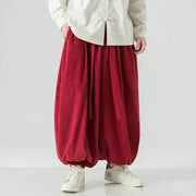 Velvoro Corduroy Harem Pants