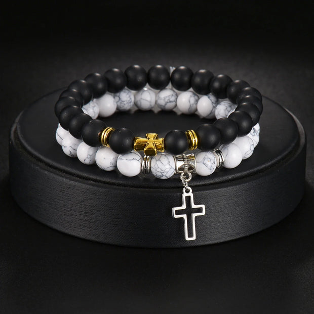 Rome Cross Bracelet