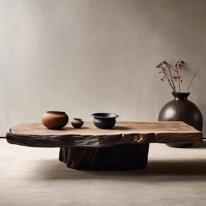 Aesthetic Wood Coffee Table Antique Designer Modern Living Room Decoration Coffee Table Unique Service Meubles Home Furniture