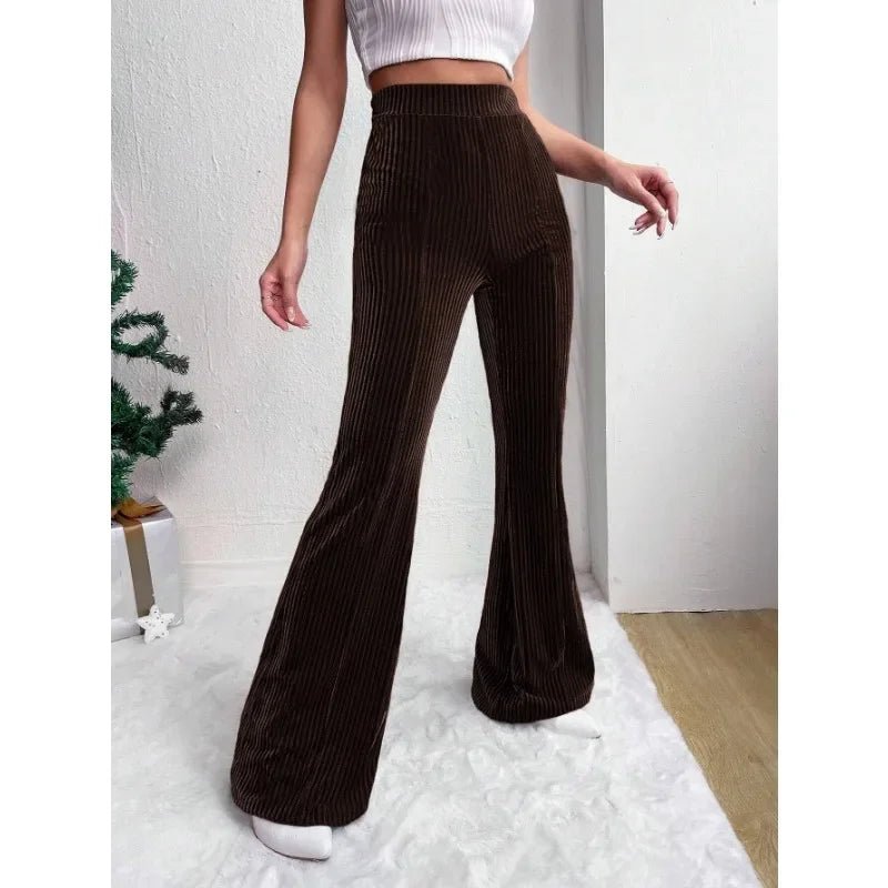 Velmara Velvet Bell Bottoms - Aries x Rose