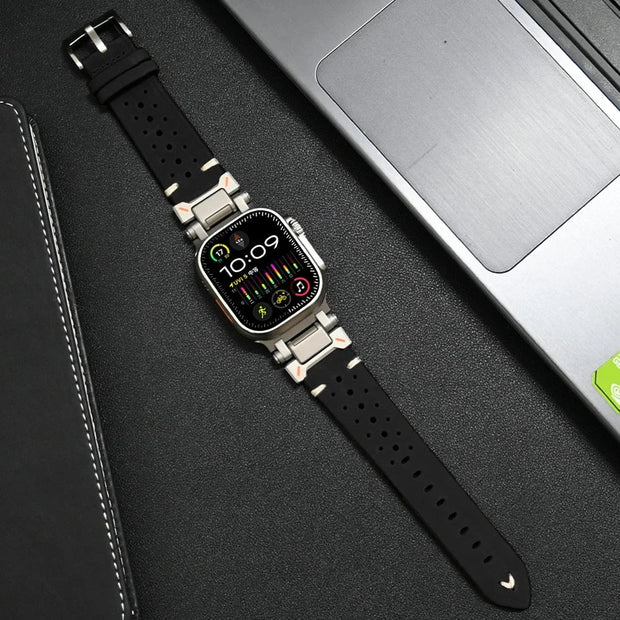 Genuine Leather Apple Watch Band