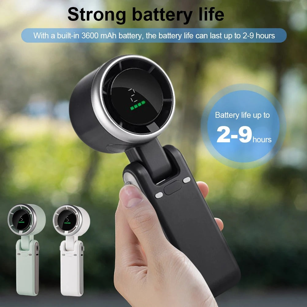 AeroFold™ Pocket Fan – 3600mAh