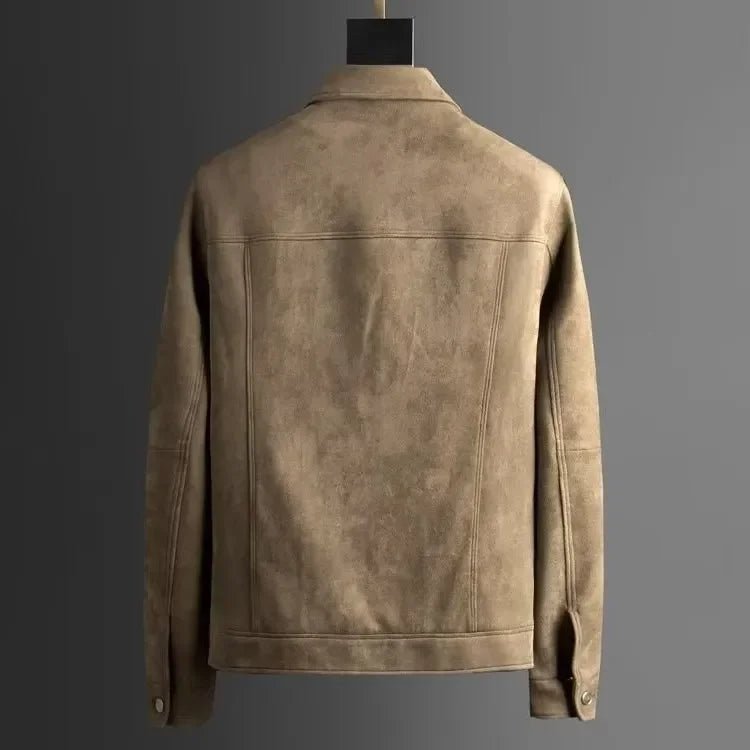 Velveno Men's Chamois Leather Jacket - Aries x Rose