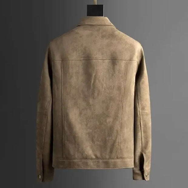 Velveno Men's Chamois Leather Jacket