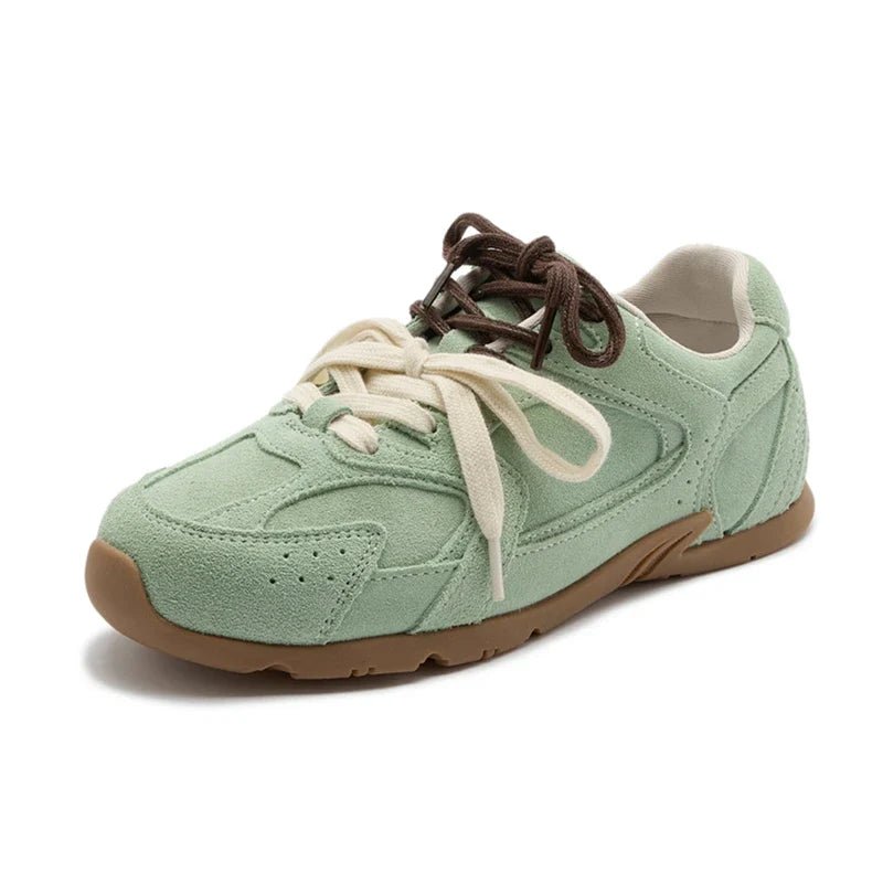 Lorecci Genuine Suede Sneakers - Aries x Rose