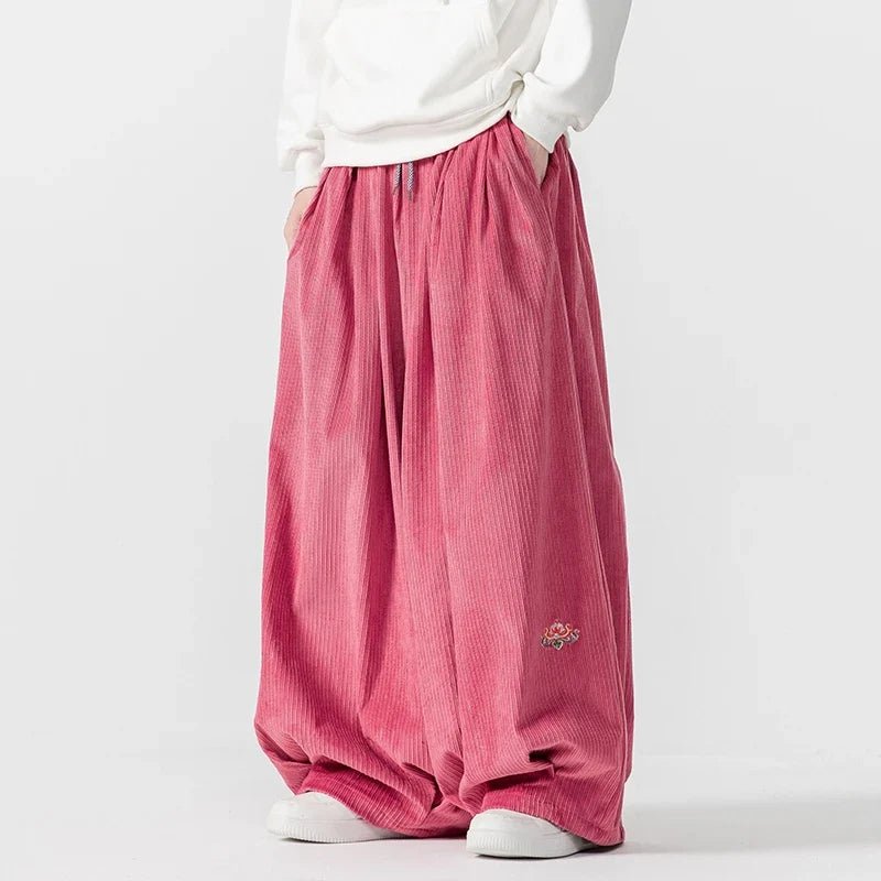 Aidrani Unisex Corduroy Street Trousers - Aries x Rose