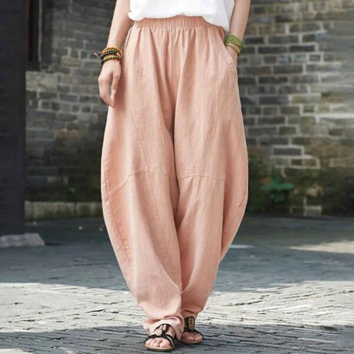 Eloria Linen Harem Pants