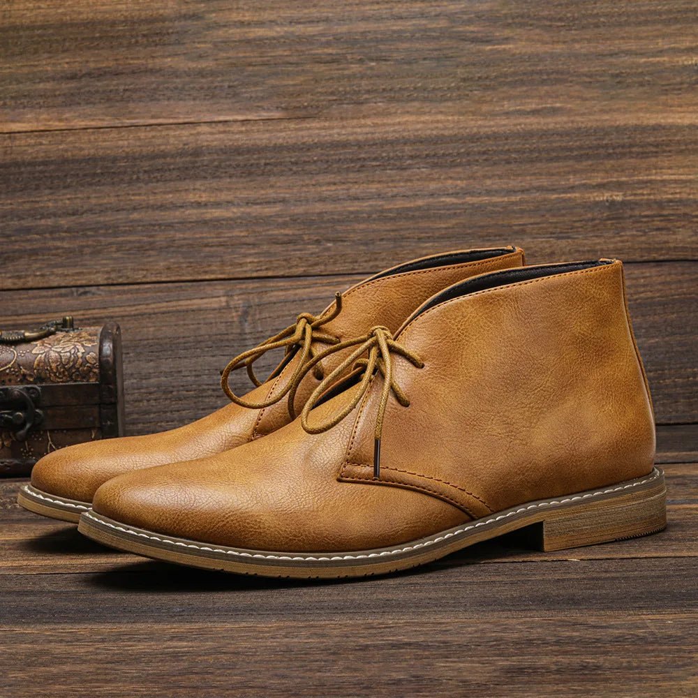 Camden Chukka Leather Boots - Aries x Rose