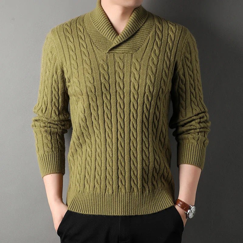 Bryce Cashmere Sweater - Aries x Rose