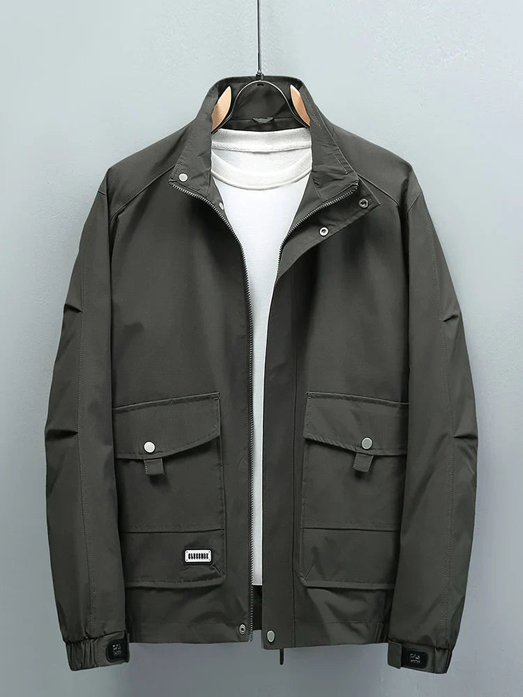 Ardenor Stand Collar Men's Jacket - Aries x Rose