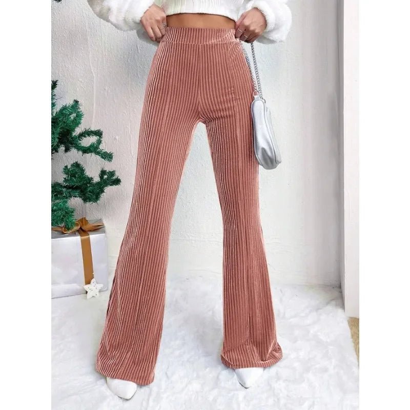 Velmara Velvet Bell Bottoms - Aries x Rose
