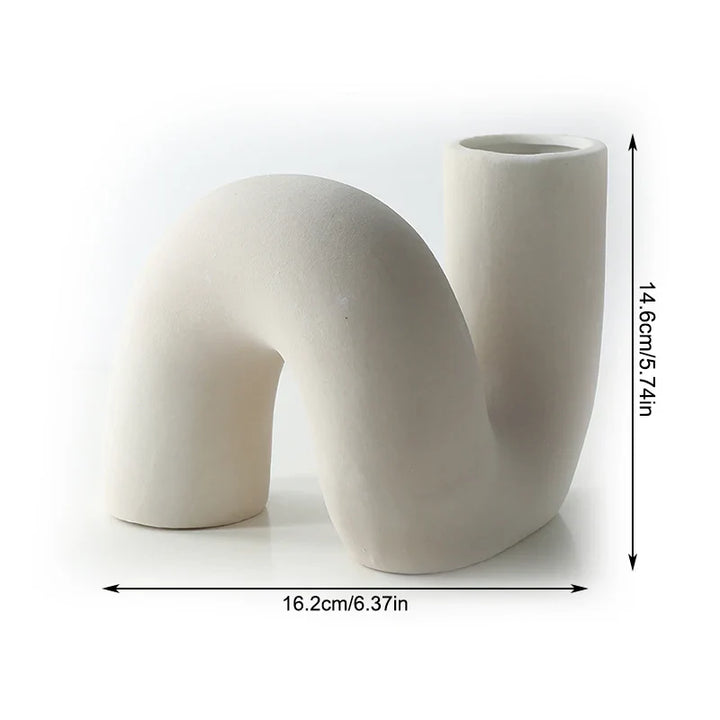 Modern Ceramic Abstract Vase