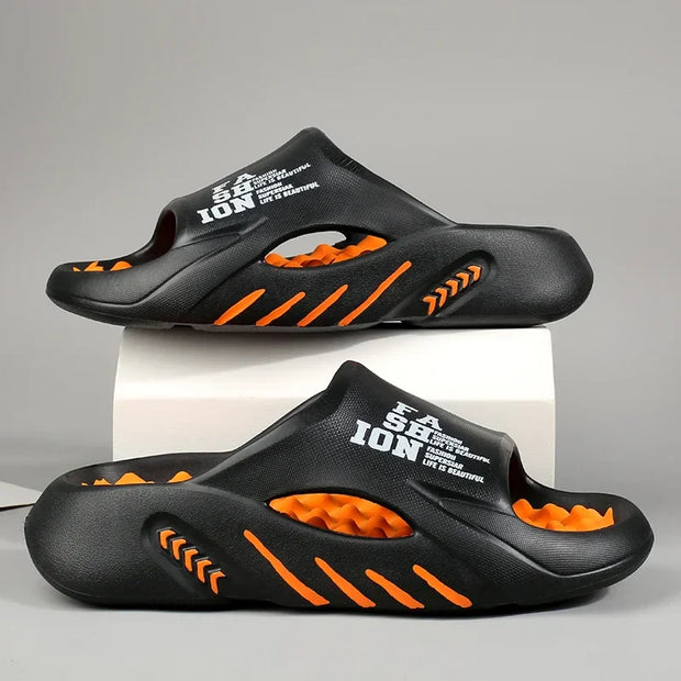 Zayno Men’s Massage Sole Recovery Slides