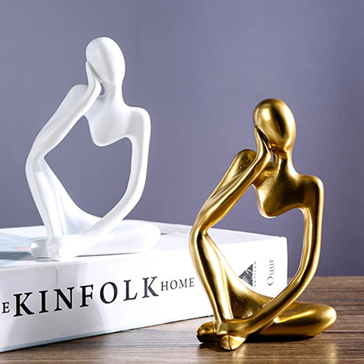 3 Piece Abstract Figurines