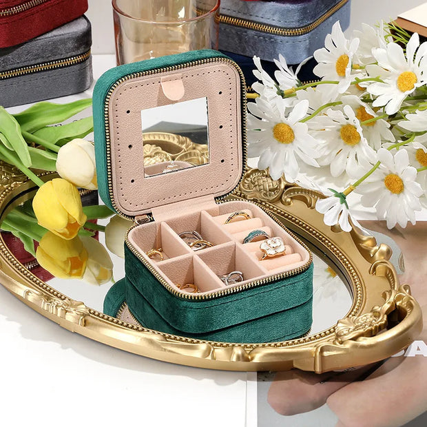 Velvet Jewelry Box