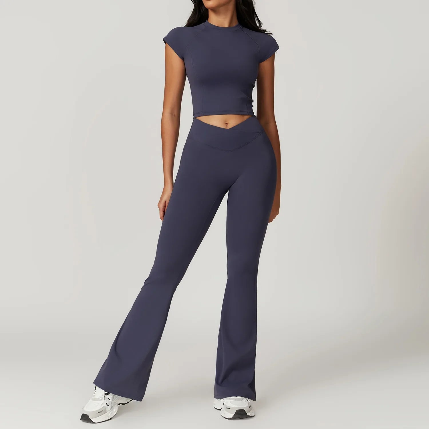 Athliva Women’s Flared Yoga Pants - Aries x Rose