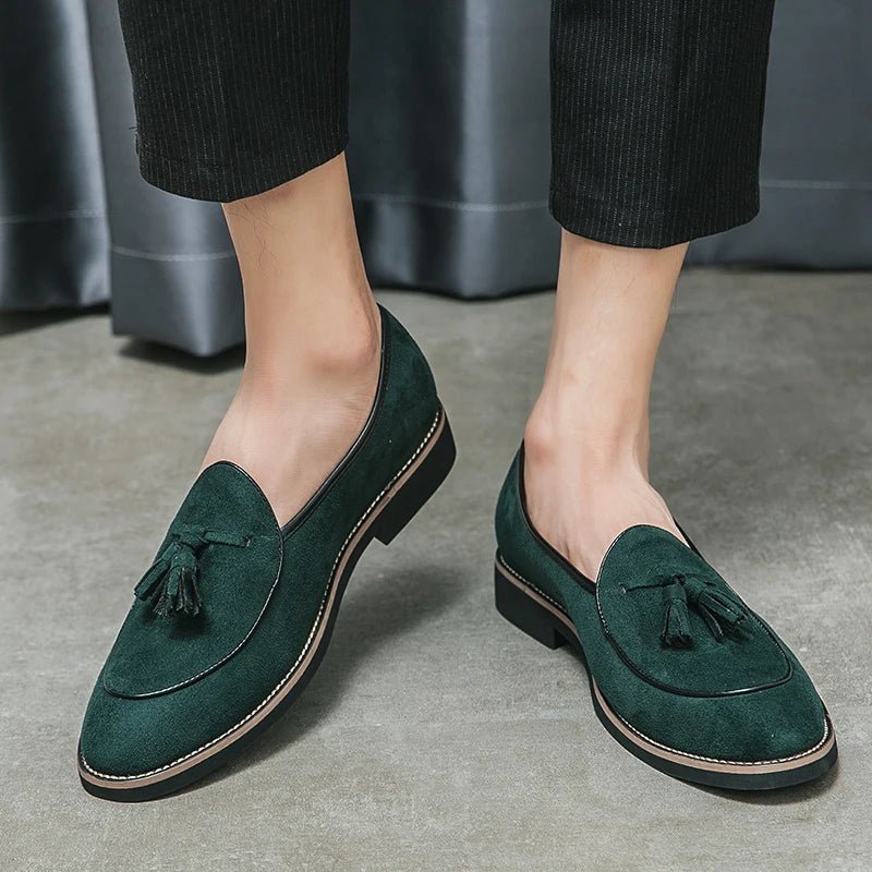 Bertelli Bruno Leather Loafers - Aries x Rose