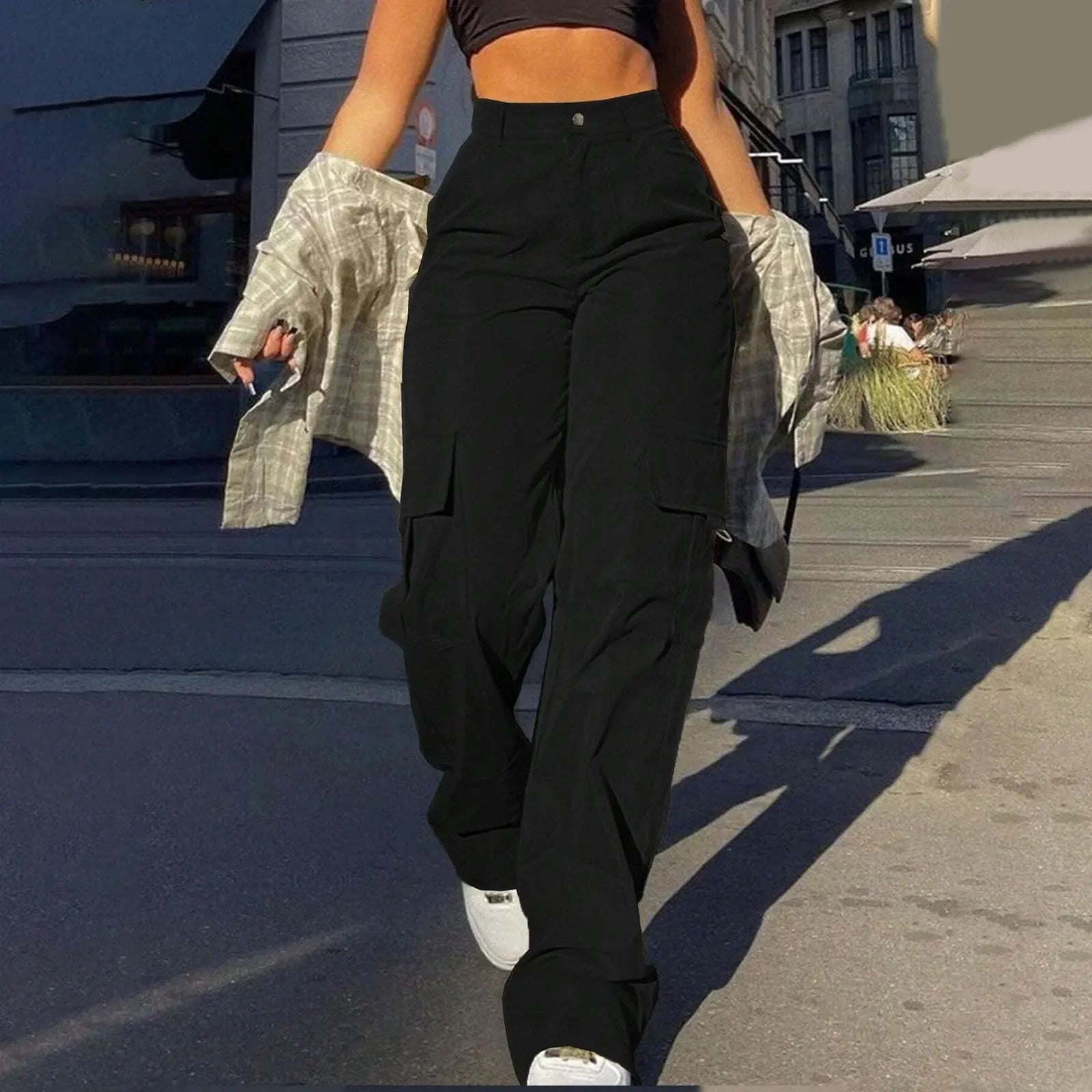Zyora High - Waisted Linen Trousers - Aries x Rose