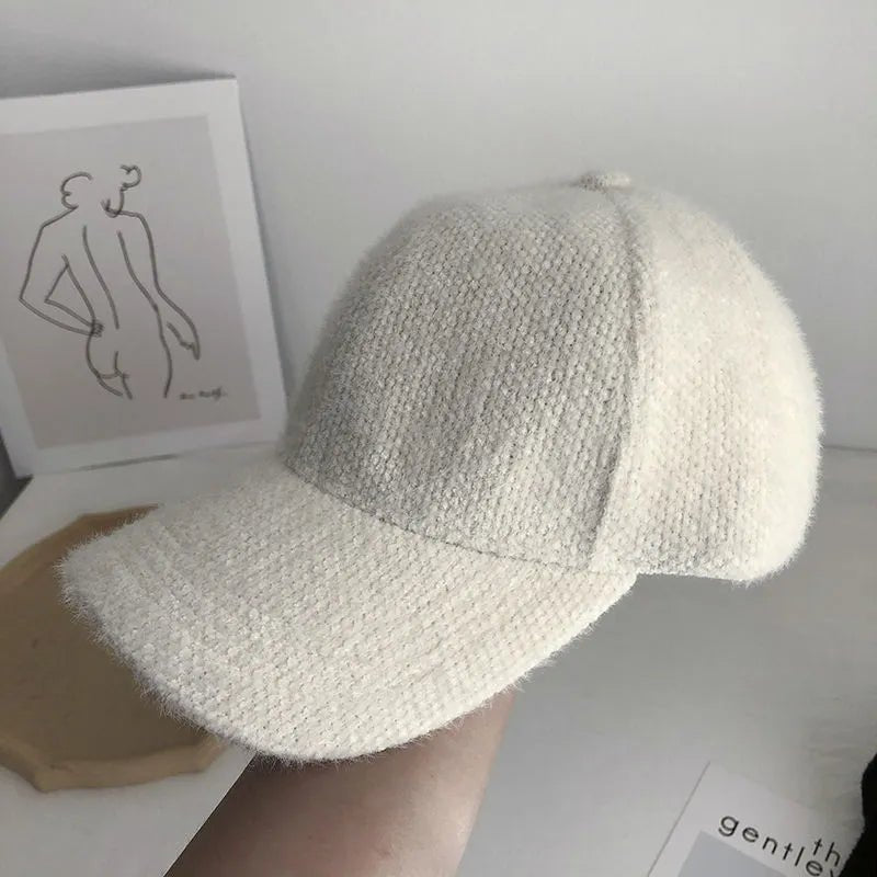 Winter Baseball Cap - Aries x Rose