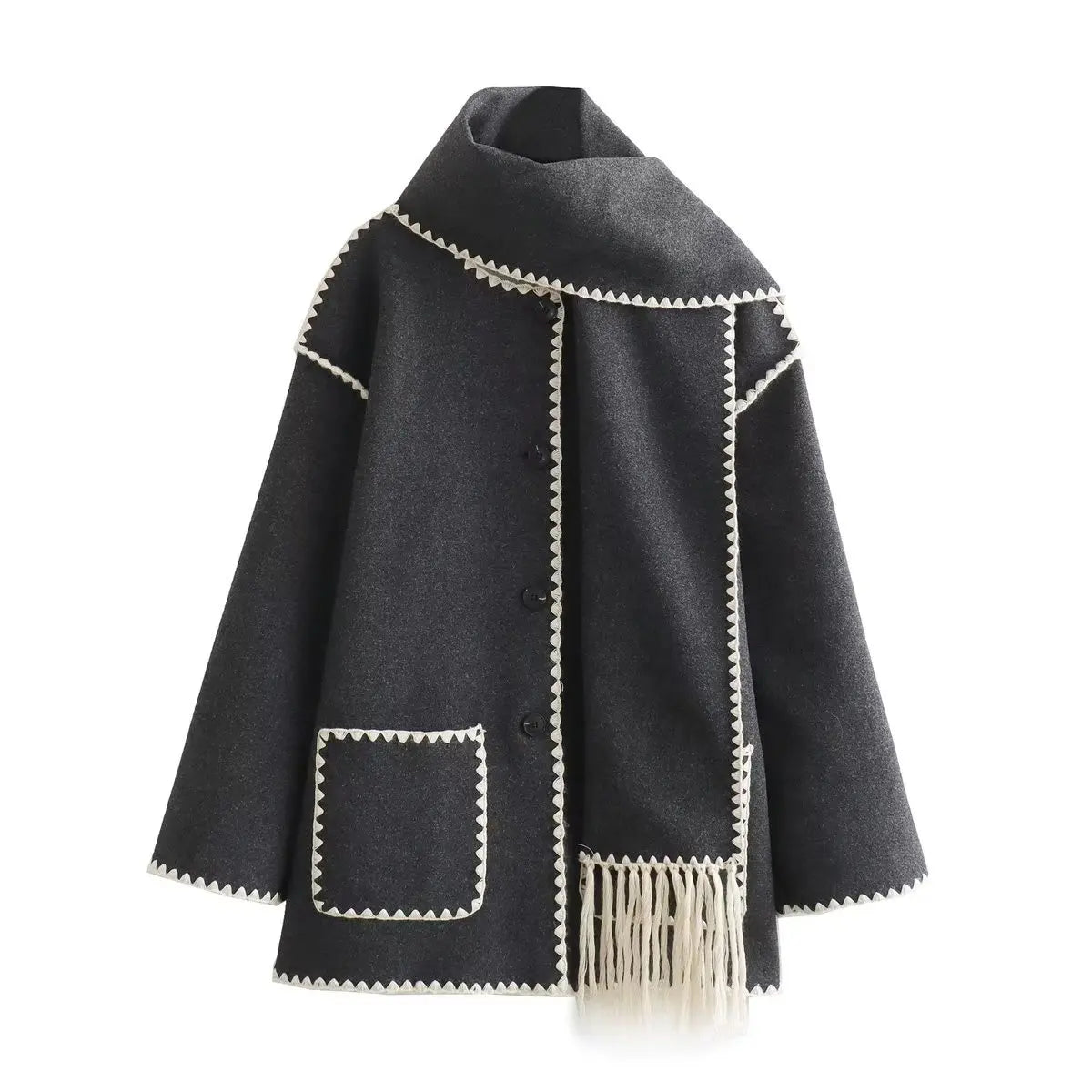 Calorin French Coat - Aries x Rose