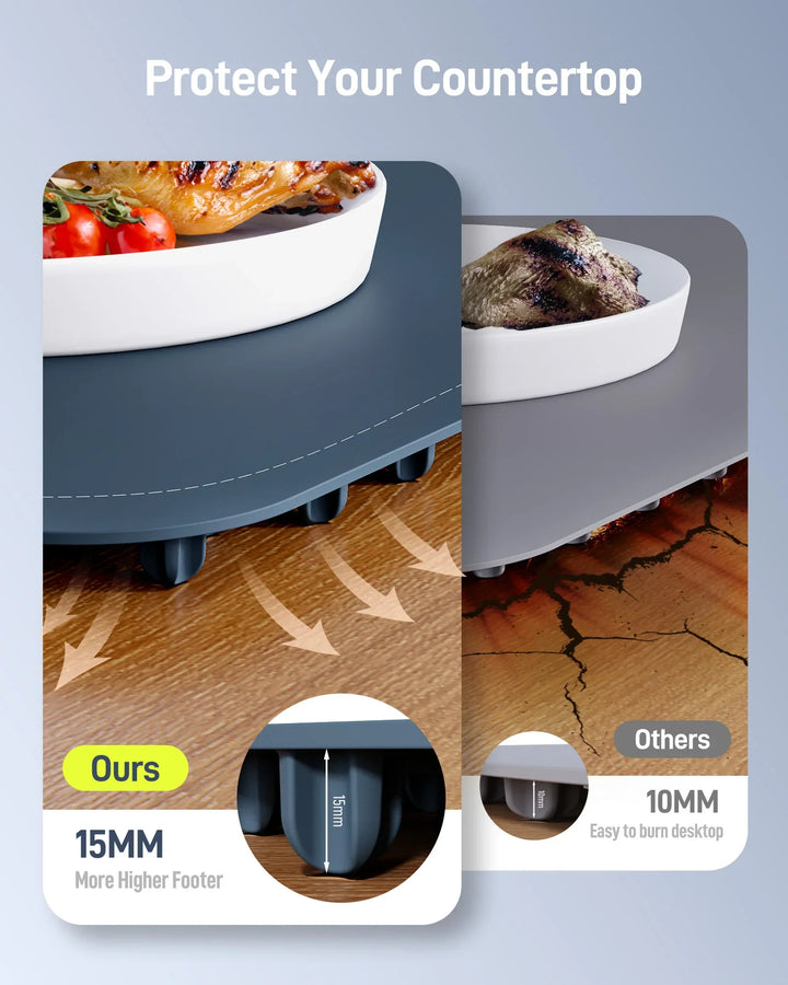 Dining table Heating Pad - Foldable Silicone