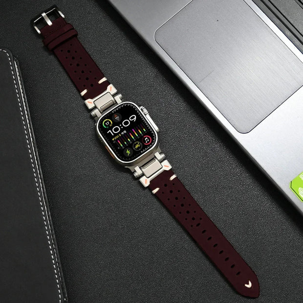 Genuine Leather Apple Watch Band