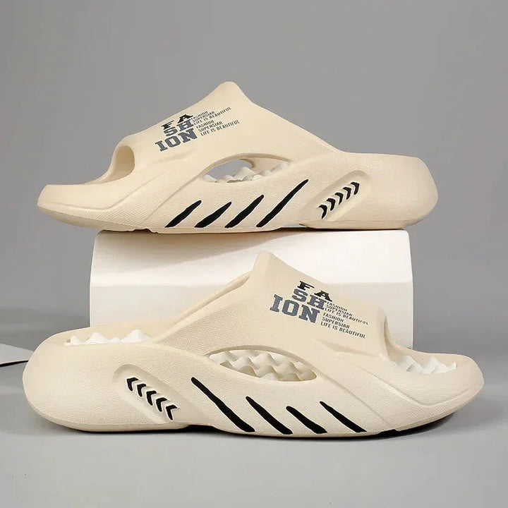 Zayno Men’s Massage Sole Recovery Slides