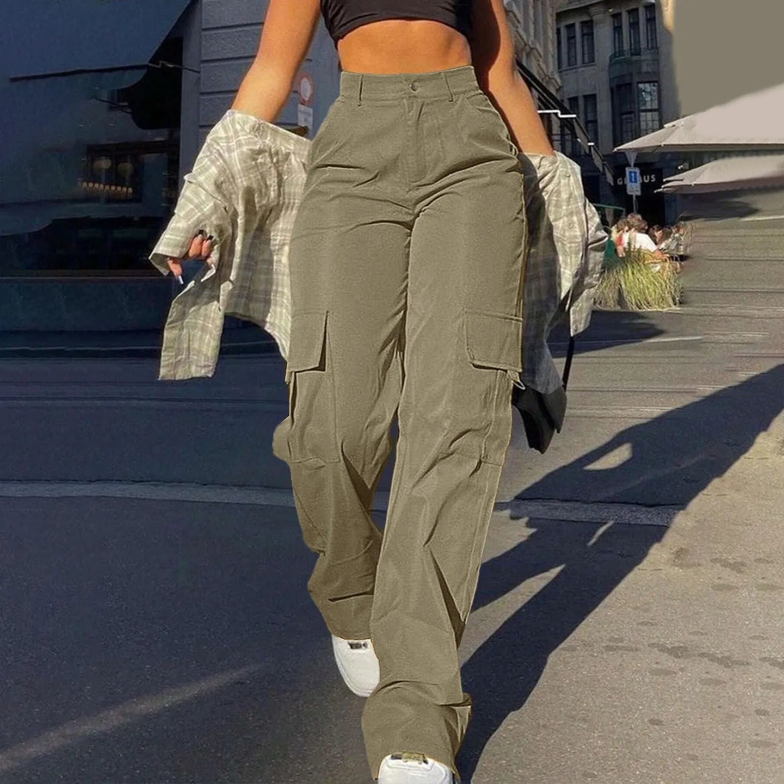 Zyora High - Waisted Linen Trousers - Aries x Rose