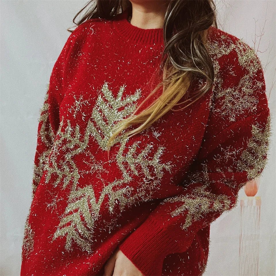 Flake Women's Christmas Sweater - Aries x Rose