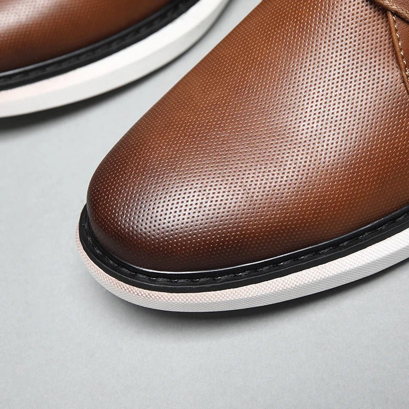 Van Cortlandt Leather Shoes - Aries x Rose