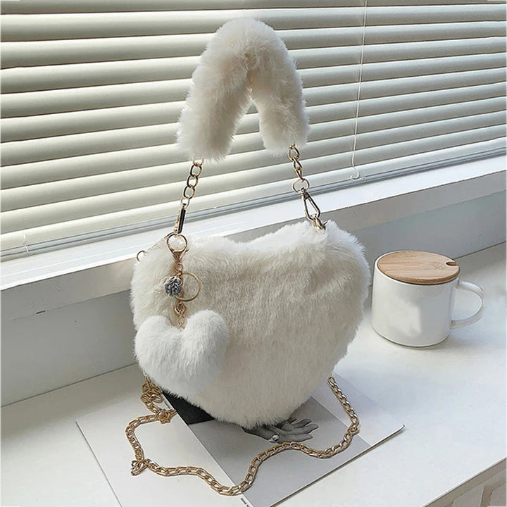Elara Fur Handbag
