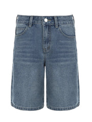 Rockmore Y2K Low-Rise Jeans Shorts (Jorts)